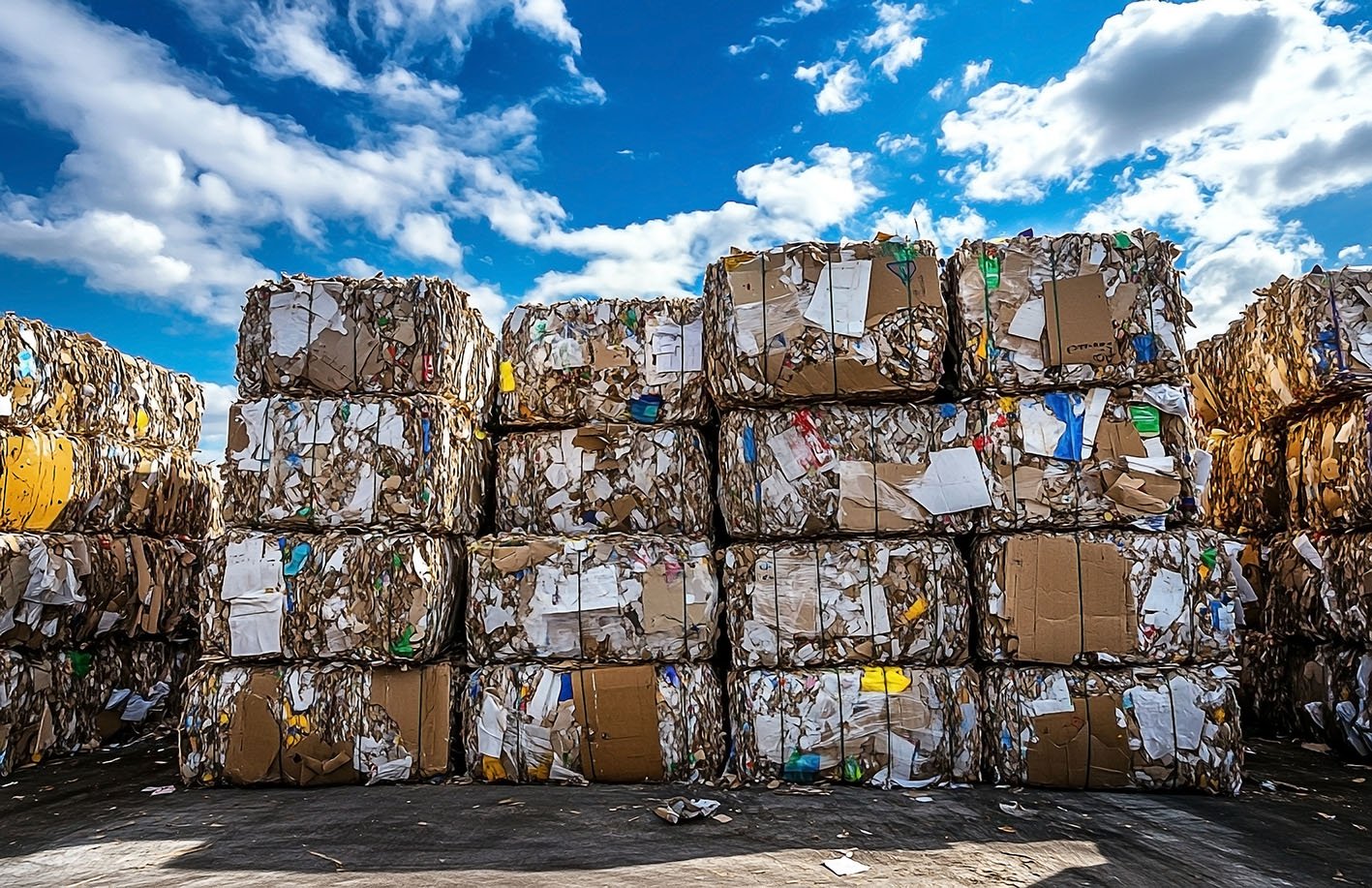 Baled Cardboard