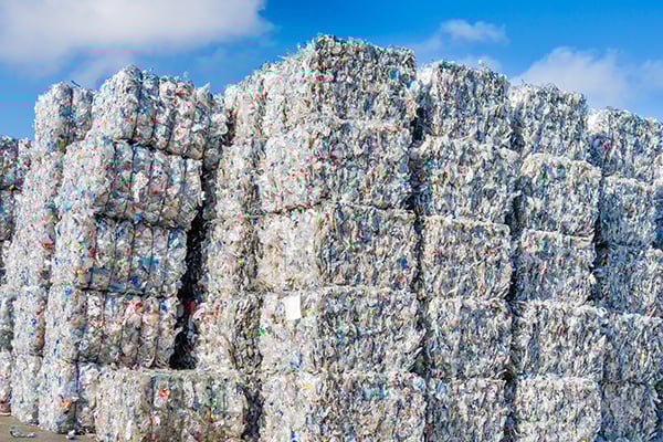 Baled Plastic