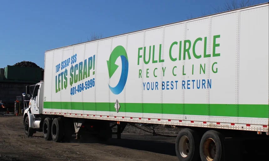 Full Circle Recycling Truck Full Circle Recycling Truck